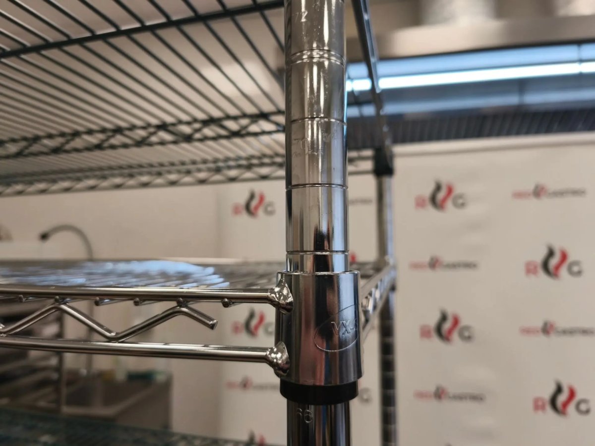 Стеллаж VX-S 457х1372х1895/4 Chrome Plating